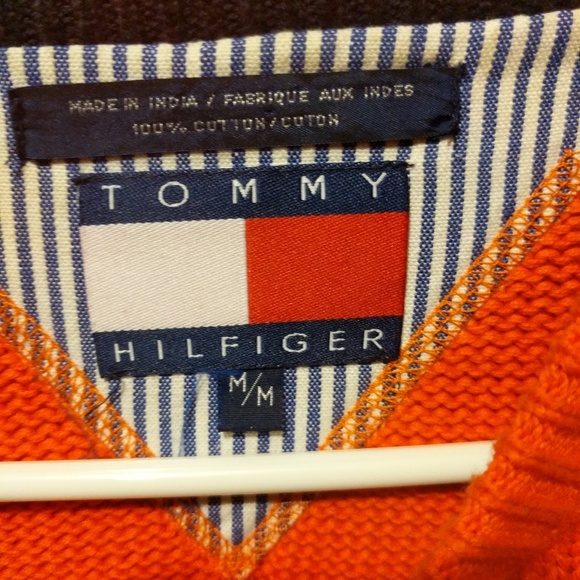 Vintage Tommy Hilfiger Crewneck sweater Sz M - Picture 3 of 5